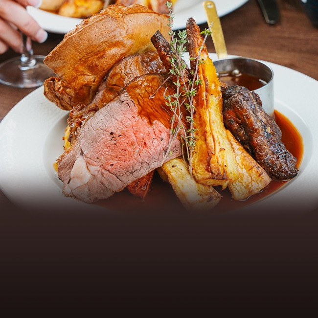 Sunday menu at The Kings Arms