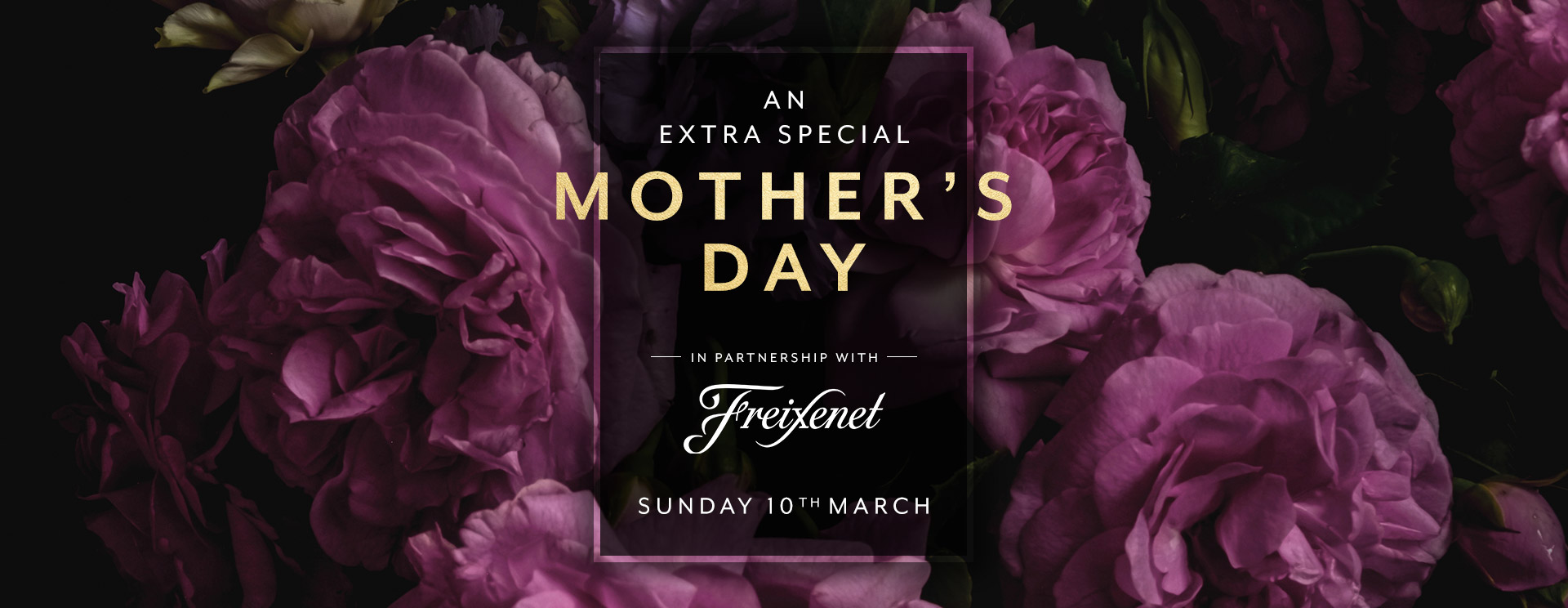 Mother’s Day menu/meal in Cookham