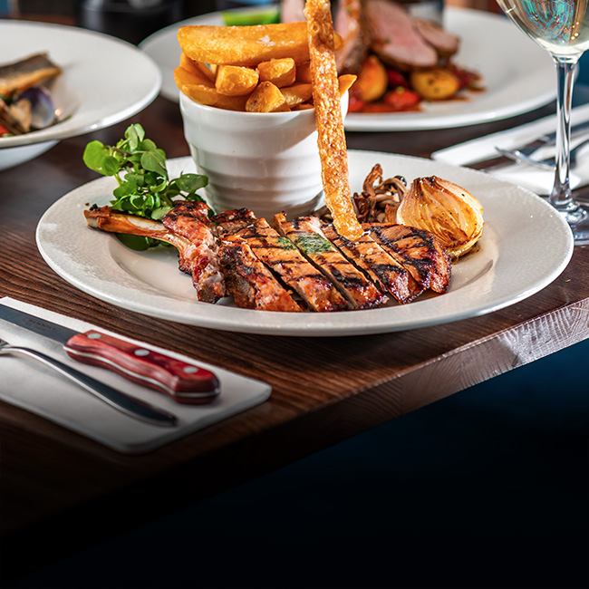 A La Carte menu at The Kings Arms