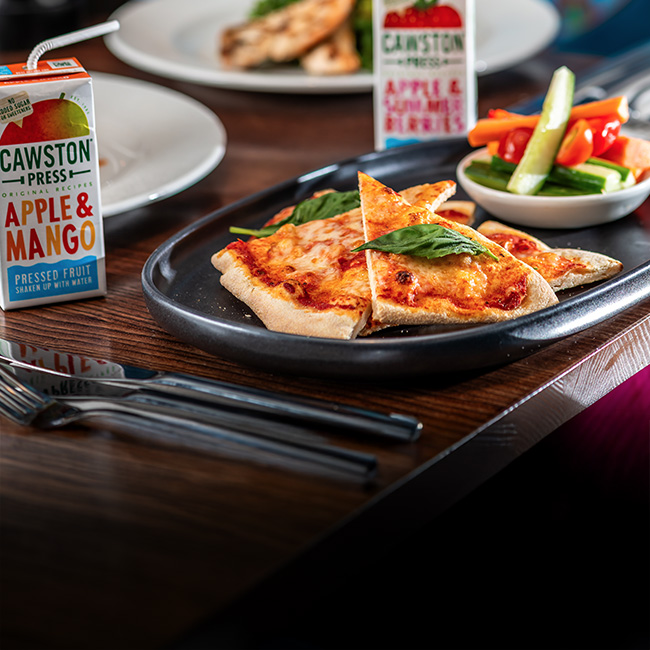 Children's menu at The Kings Arms