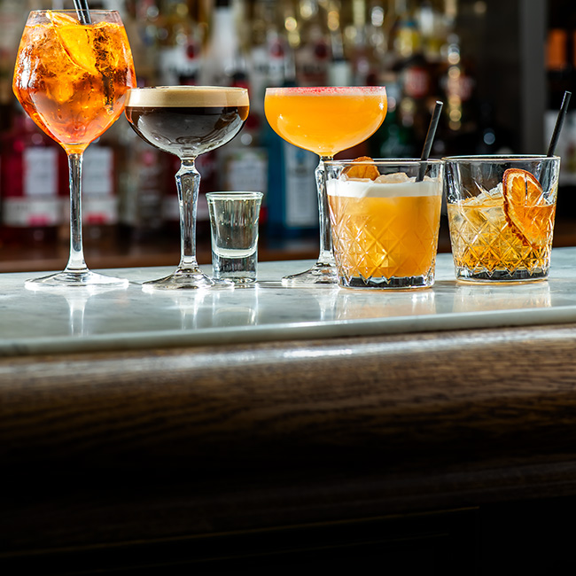 Wine & Drinks menu at The Kings Arms