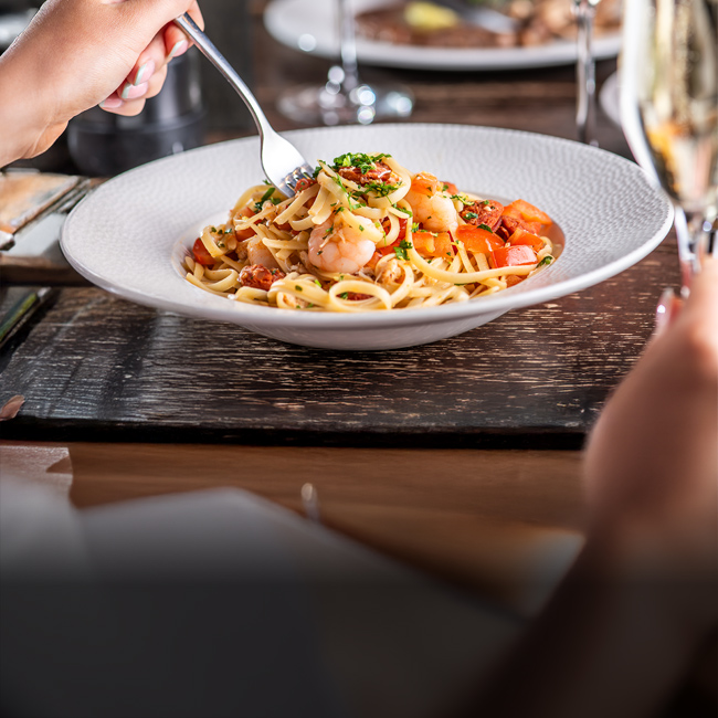 Dessert menu at The Kings Arms