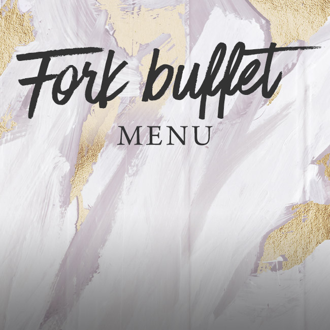 Fork buffet menu at The Kings Arms